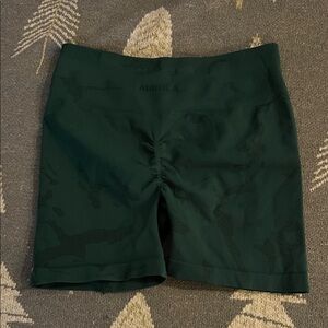 Aurola Women's Dark Green Bike Shorts